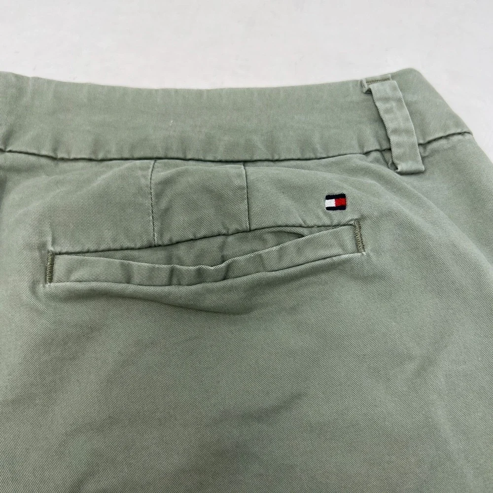 Tommy Hilfiger Ankle A La Cheville Pants Women's Light Olive Green Size 12